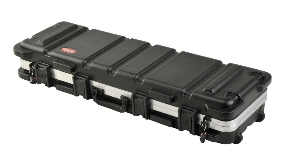 SKB Cases Short 40in Double Rifle Case, Black w/Wheels, Stackable - 2SKB-4009