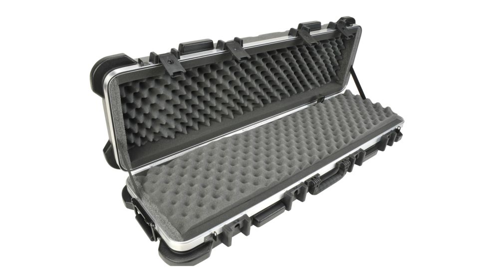 SKB Cases Short 40in Double Rifle Case, Black w/Wheels, Stackable - 2SKB-4009