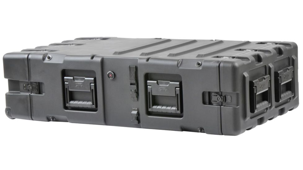 SKB Cases Static Shock Rack Sysytem, Black, 19in rackable x 24in deep x 5.25in high 3RS-3U24-25B