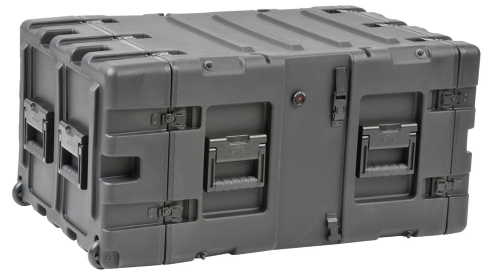 SKB Cases Static Shock Rack Sysytem, Black, 19in rackable x 24in deep x 12 1/4in high 3RS-7U24-25B