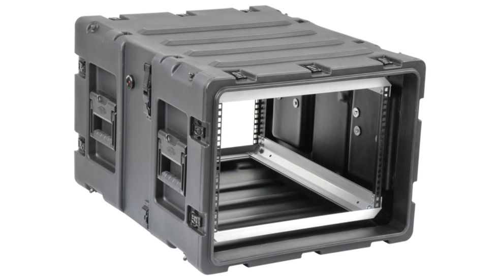 SKB Cases Static Shock Rack Sysytem, Black, 19in rackable x 24in deep x 12 1/4in high 3RS-7U24-25B