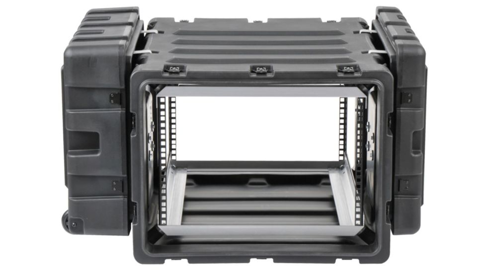SKB Cases Static Shock Rack Sysytem, Black, 19in rackable x 24in deep x 12 1/4in high 3RS-7U24-25B
