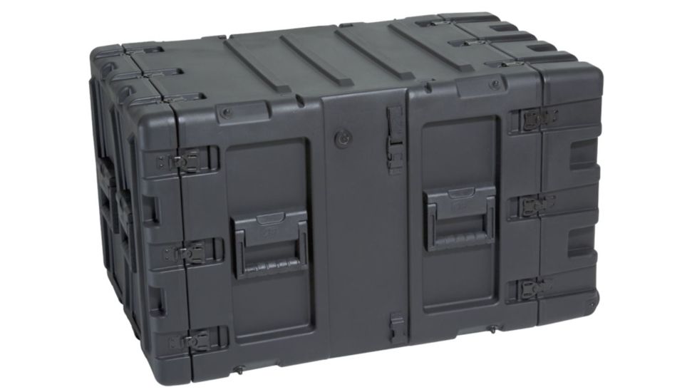 SKB Cases Static Shock Rack Sysytem, Black, 19in rackable x 24in deep x 15 3/4in high 3RS-9U24-25B