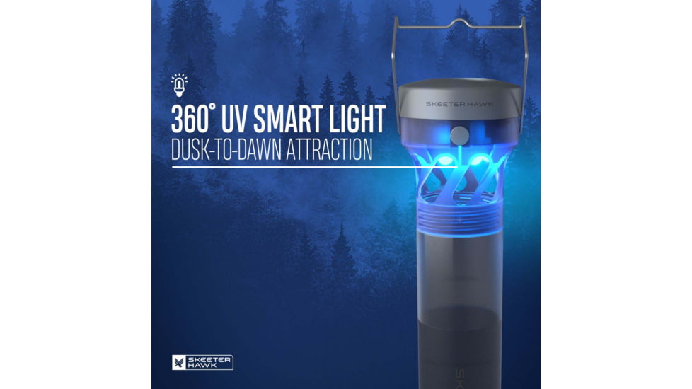 SKEETER HAWK Backyard Mosquito Bait Station, 2 Pack, Black, SKE-TUB-0001