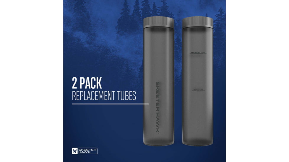 SKEETER HAWK Backyard Mosquito Bait Station, Replacement, 2 Pack, Black, SKE-TUB-0002