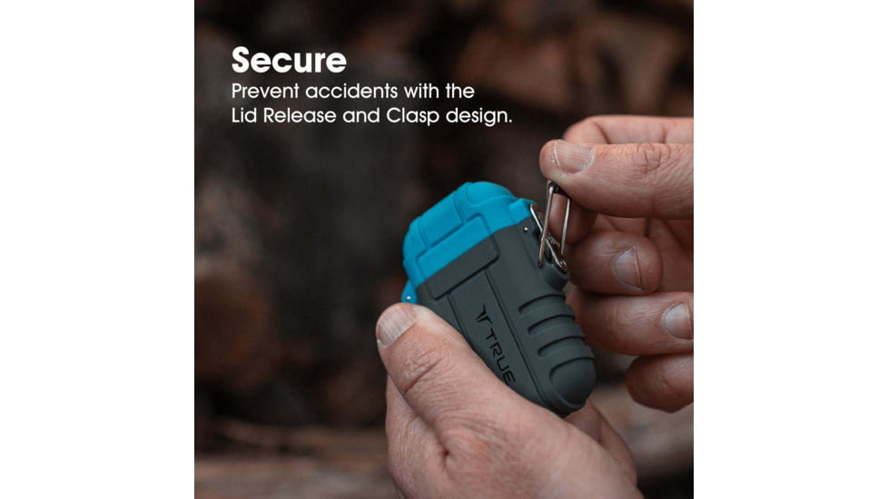 SKEETER HAWK Compact Rechargeable Plasma Lighter, Grey, TRU-ACC-1000
