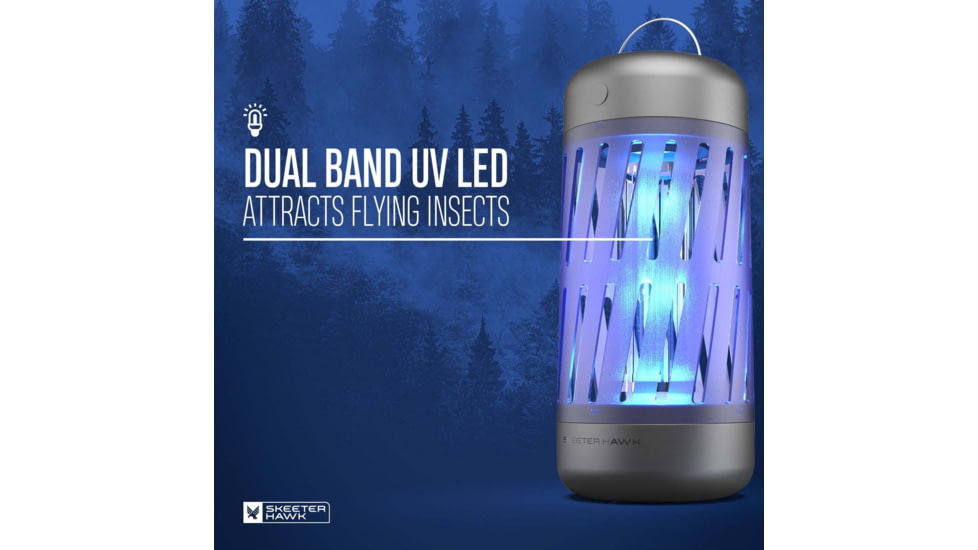 SKEETER HAWK Premium Bug Zapper, Grey, SKE-ZAP-0002