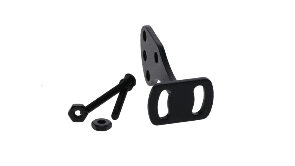 Skull Hooker Bone Bracket Skull Plate Adapter, Black, SKH-BB-ADPT-BLK