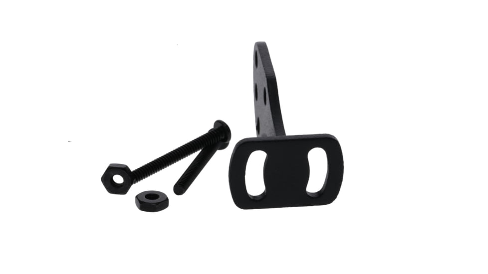 Skull Hooker Bone Bracket Skull Plate Adapter, Black, SKH-BB-ADPT-BLK