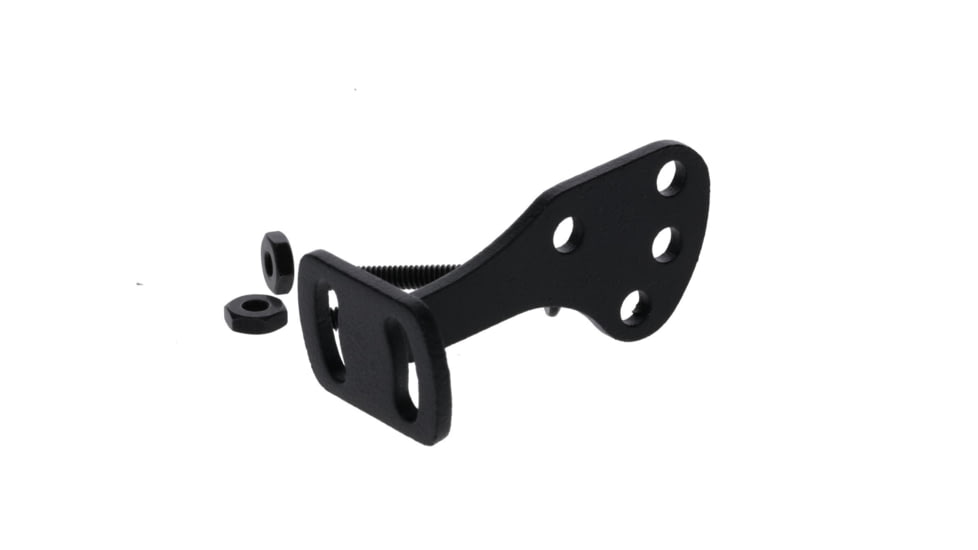 Skull Hooker Bone Bracket Skull Plate Adapter, Black, SKH-BB-ADPT-BLK