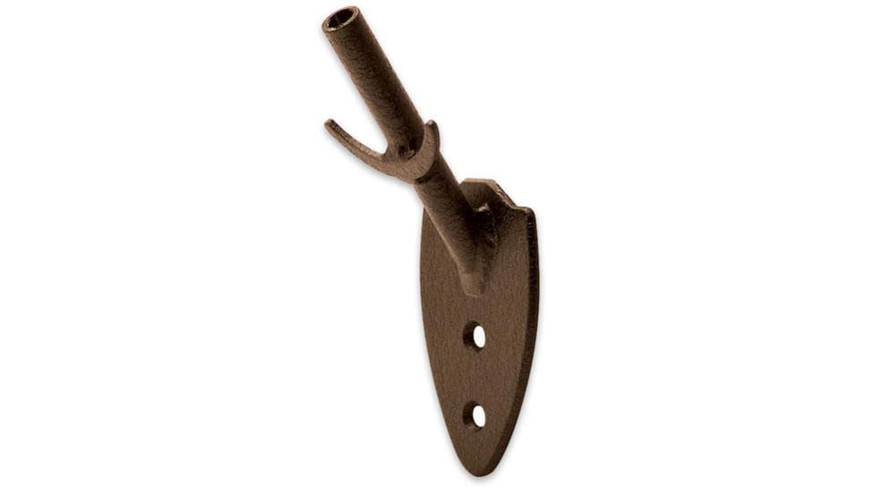 Skull Hooker Flush Wall Mount, Brown, SKH-FWM-BRN