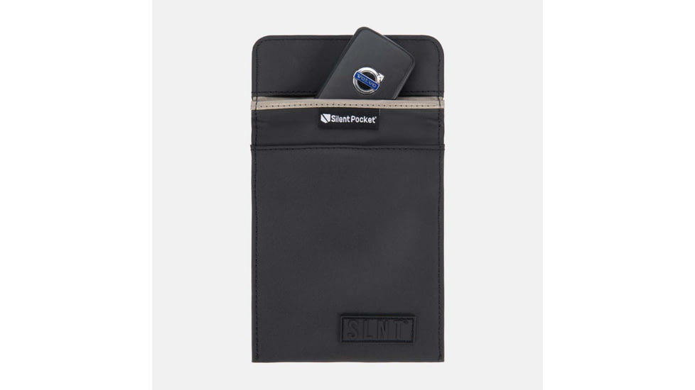 SLNT Magnetic Faraday Key Fob Bag, Black, Extra Small, SPS-XSBNMAG