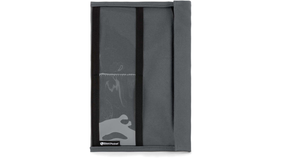 SLNT Utility Faraday Bag, Charcoal Grey, Large, SPUF-LCGN