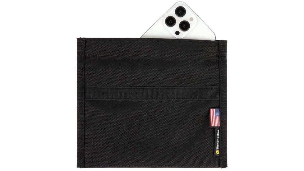 SLNT Utility Faraday Bag, USA Berry Compliant, Black, Medium, SPUF-MBNBERRY