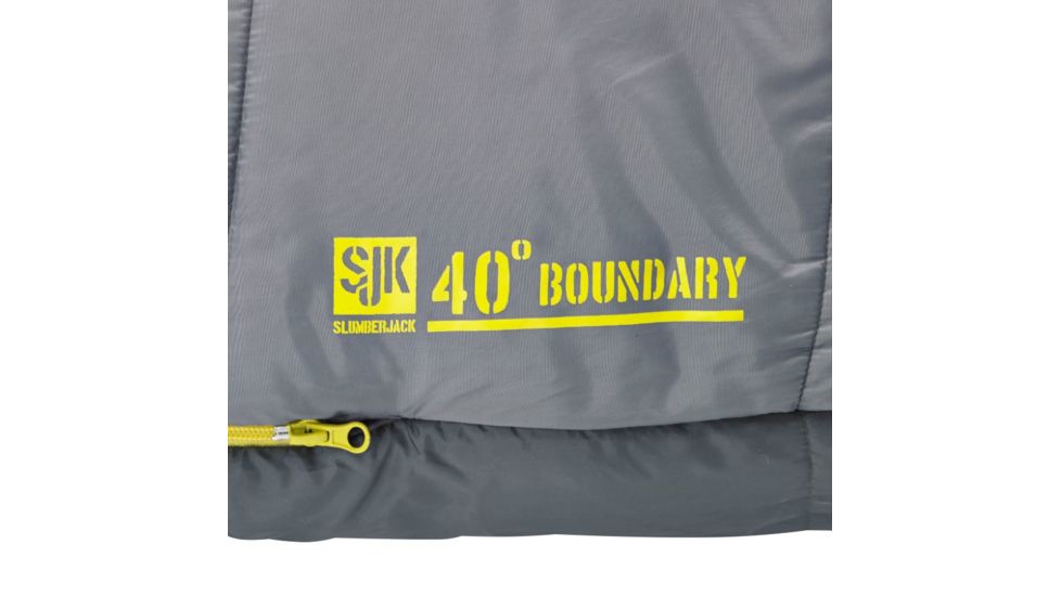 Slumberjack Boundary Sleeping Bag, 40 Degrees, Regular, 51726221RR