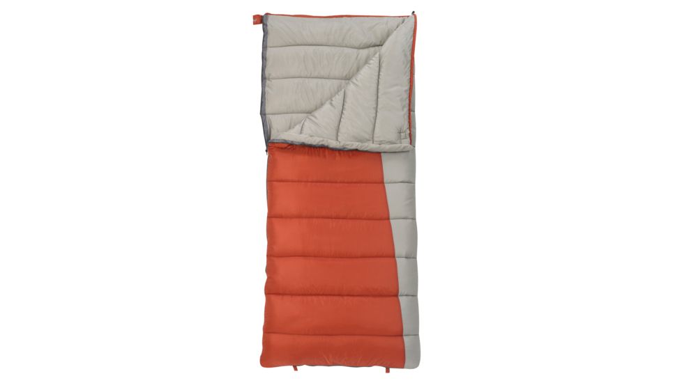 Slumberjack Forest 0 Reg RH Sleeping Bag, Cinnabar, 80in x 34in, 51720513RR