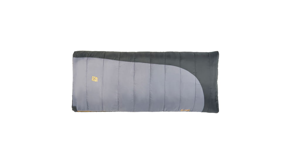 Slumberjack Forest 20 Reg RH Sleeping Bag, 80 x 34 in, Black/Gray 51720618RR