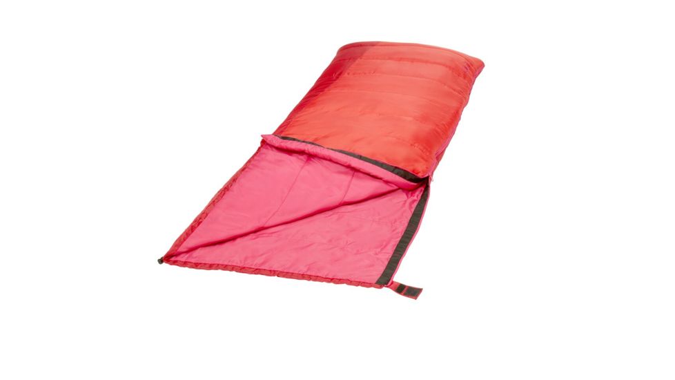 Slumberjack Girl's Kit Sleeping Bag, 40 Deg, Raspberry Sorbet, 52727918SR