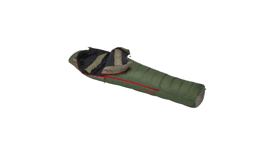 Slumberjack Lapland -20 Deg Long Hybrid Dual Zipper, Two-tone Green, long 51732216-DL