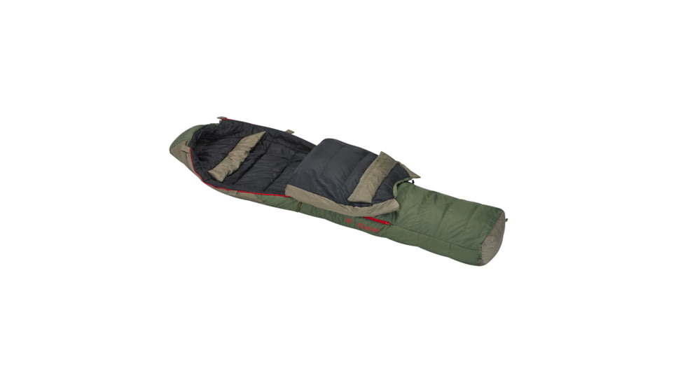 Slumberjack Lapland -20 Deg Long Hybrid Dual Zipper, Two-tone Green, long 51732216-DL