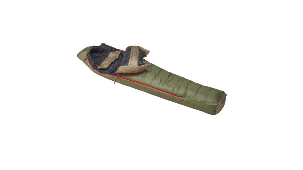 Slumberjack Lapland -20 Deg Reg Hybrid Dual Zipper, Two-tone Green, regular 51732216-DR