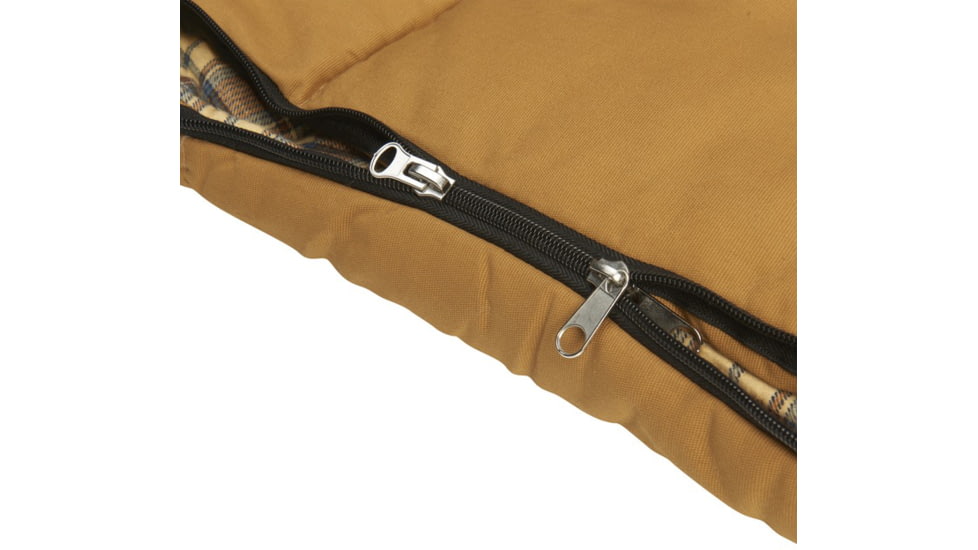 Slumberjack North Fork 10-20 Degrees Sleeping Bag, Rectangular, Maize, 51734720DK