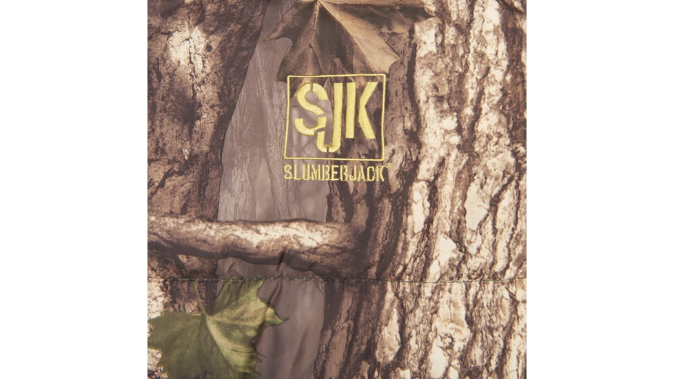 Slumberjack Youth Middle Fork 25-35 Degrees Sleeping Bag, Rectangular, HD Camo, 52735320HD