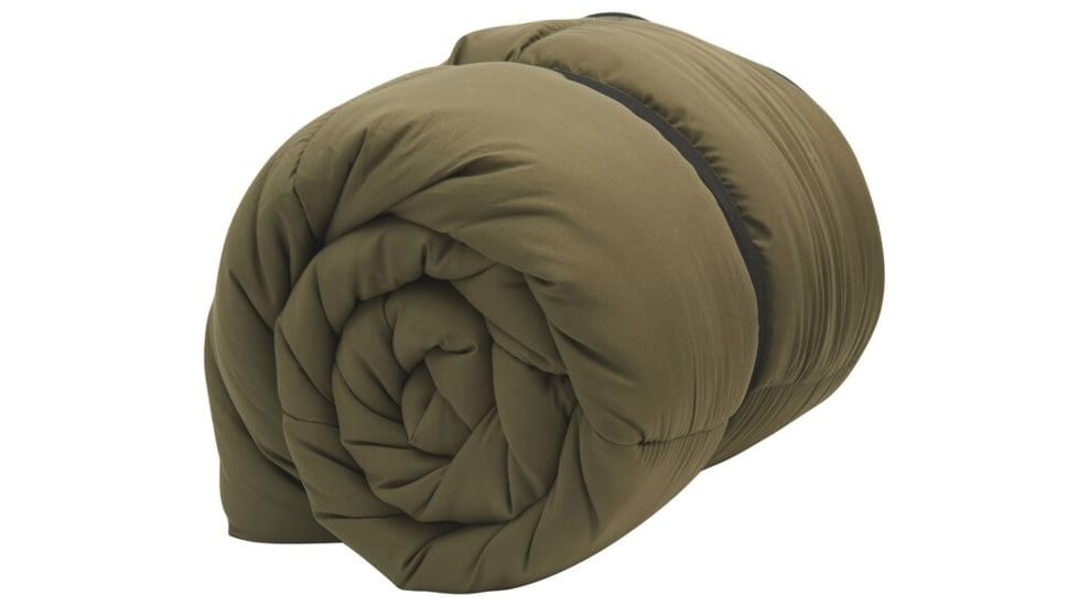 Slumberjack Youth Middle Fork Sleeping Bag, 25/35 Degrees, Olive, Short, 52735320OV