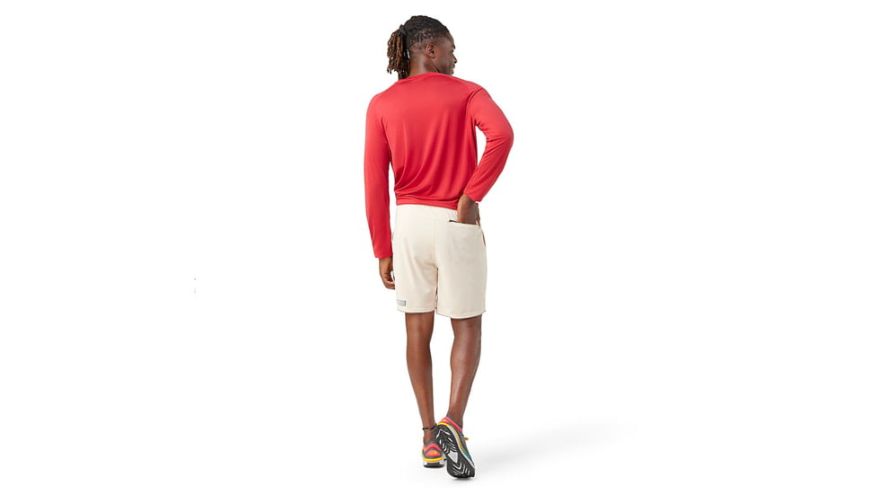 Smartwool Active Lined 8in Short - Mens, Almond, Large, SW016966L311-L