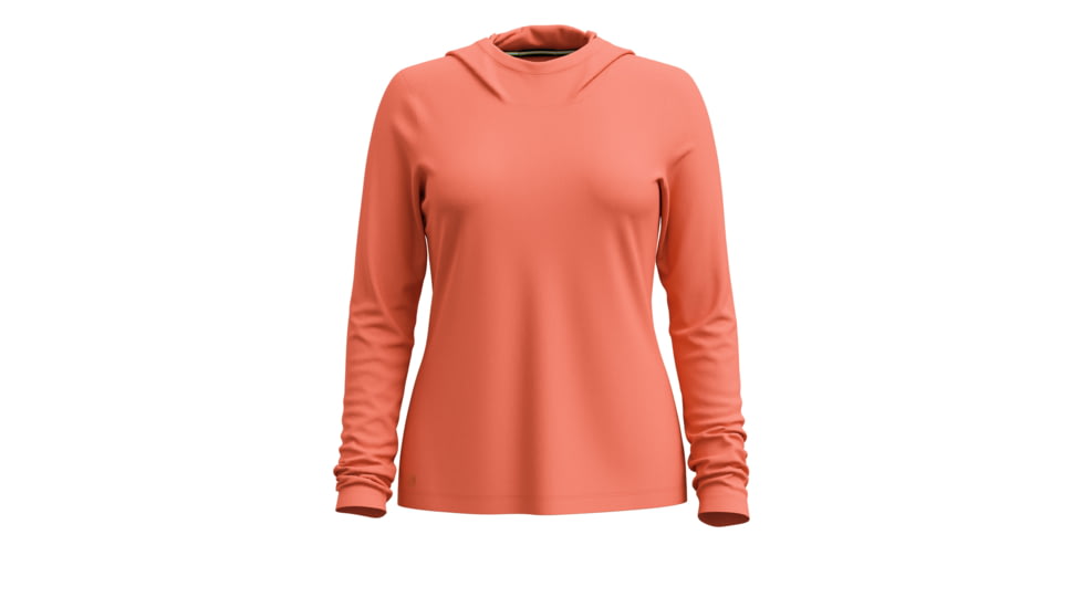 Smartwool Active Ultralite Hoodie - Womens, Coral Reef, Extra Large, SW016592P3510XL000