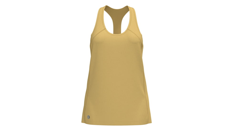 Smartwool Active Ultralite Racerback Tank - Womens, Custard, Small, SW016586N041S