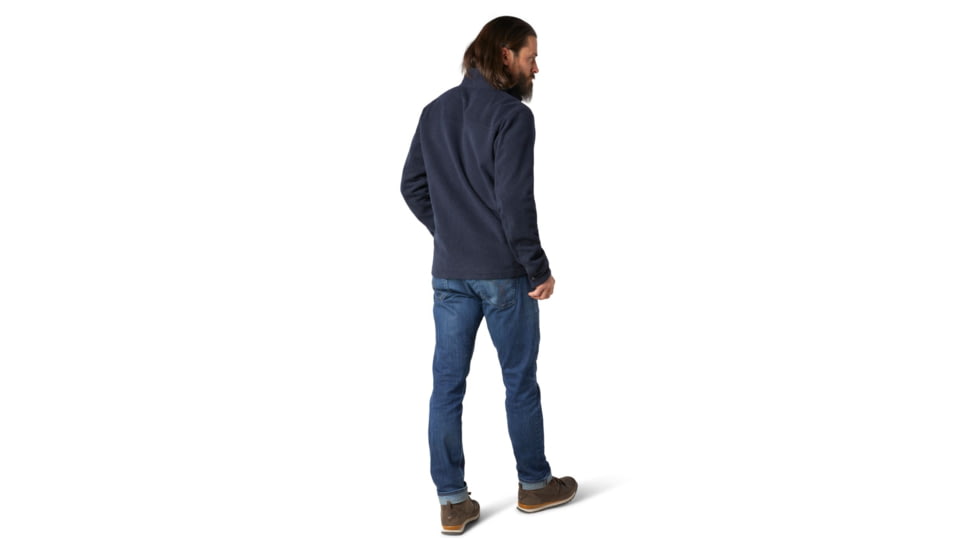 Smartwool Anchor Line Full Zip Jacket - Mens, Deep Navy Heather, Medium, SW016315108-M