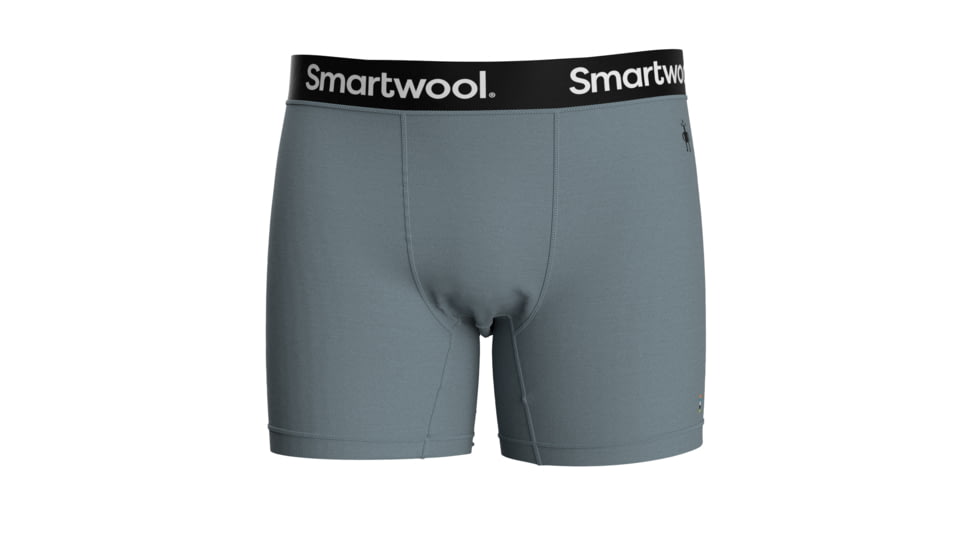 Smartwool Boxer Brief Boxed - Mens, Lead, Extra Large, SW016996L421-L42 LEAD-XL