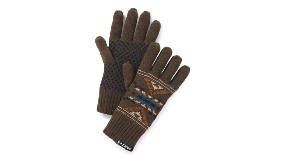 Smartwool CHUP Gando Glove, Military Olive, One Size, SW018090D11-1FM