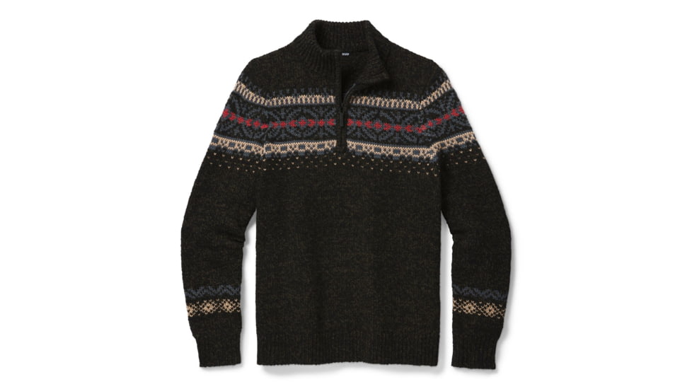 Smartwool CHUP Hansker Half Zip Sweater - Mens, Military Olive Heather, Medium, SW016423D12-M