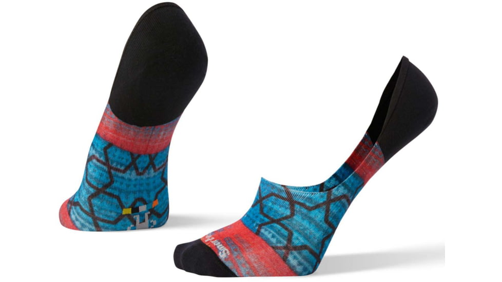 Smartwool Curated Burgess Creek No Show - Men's, Crimson, Large, SW010495151-L