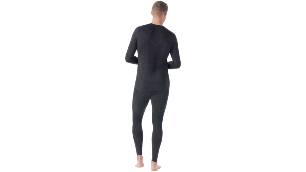 Smartwool Intraknit Thermal Merino Base Layer Crew - Mens, Charcoal/Black, Medium, SW019286698100M000