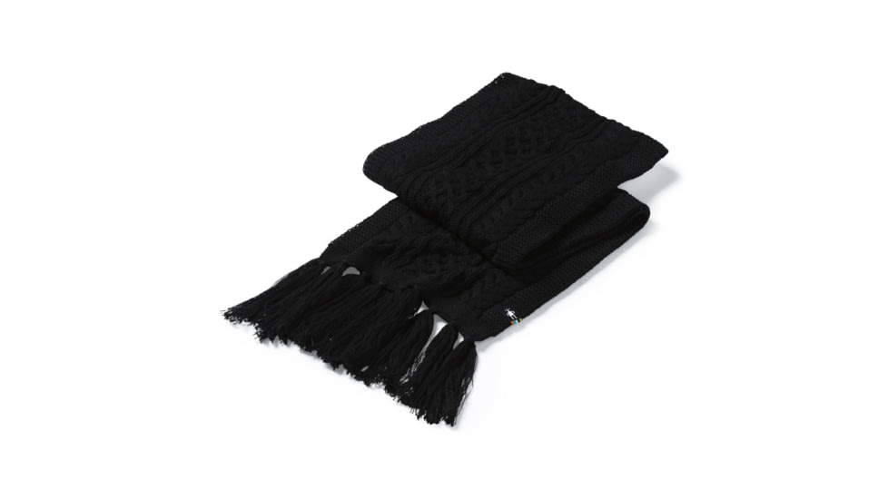 Smartwool Lodge Girl Scarf, Black, One Size, SW018072001-1FM