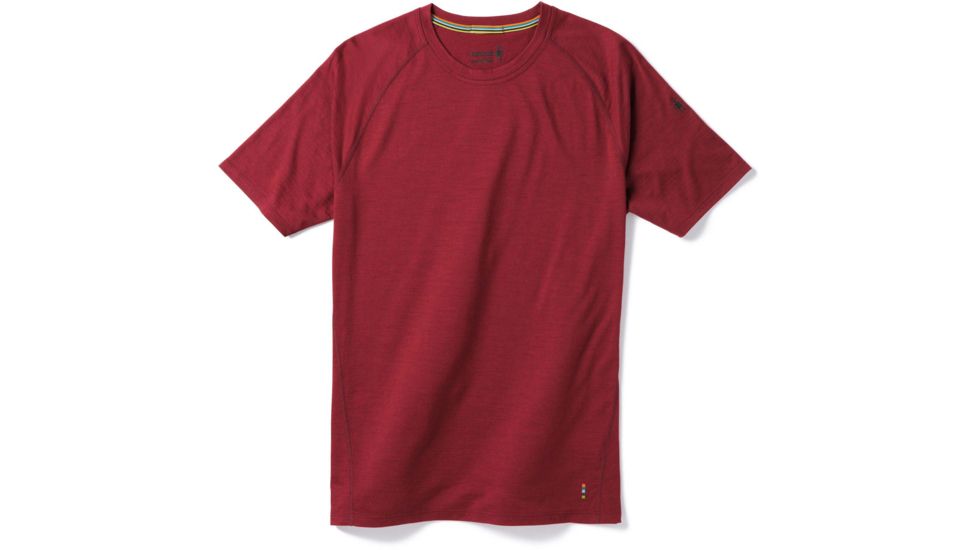 Smartwool Merino 150 Base Layer Short Sleeve - Mens, Tibetan Red, Small, SW014041A25-S