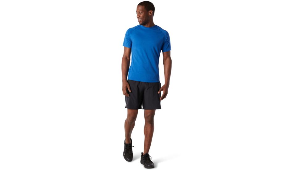 Smartwool Merino 150 Baselayer Short Sleeve - Mens, Light Alpine Blue, Small, SW016041C31-S