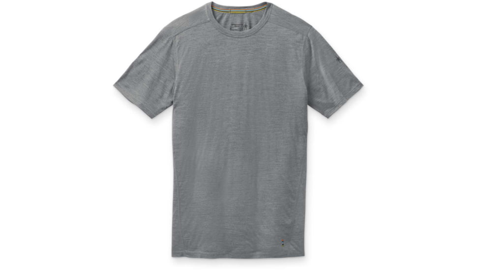 Smartwool Merino 150 Baselayer Short Sleeve - Mens, Light Gray Heather, Extra Large, SW000744545XL