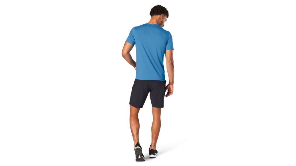 Smartwool Merino 150 Baselayer Short Sleeve - Mens, Ocean Blue, Medium, SW000744D15M