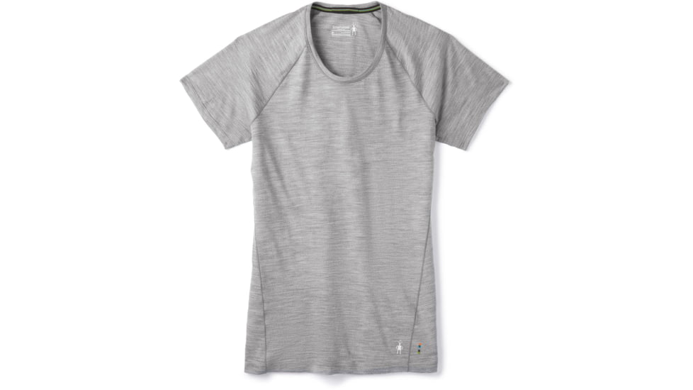 Smartwool Merino 150 Baselayer Short Sleeve - Womens, Light Gray Heather, Small, SW015253545-S