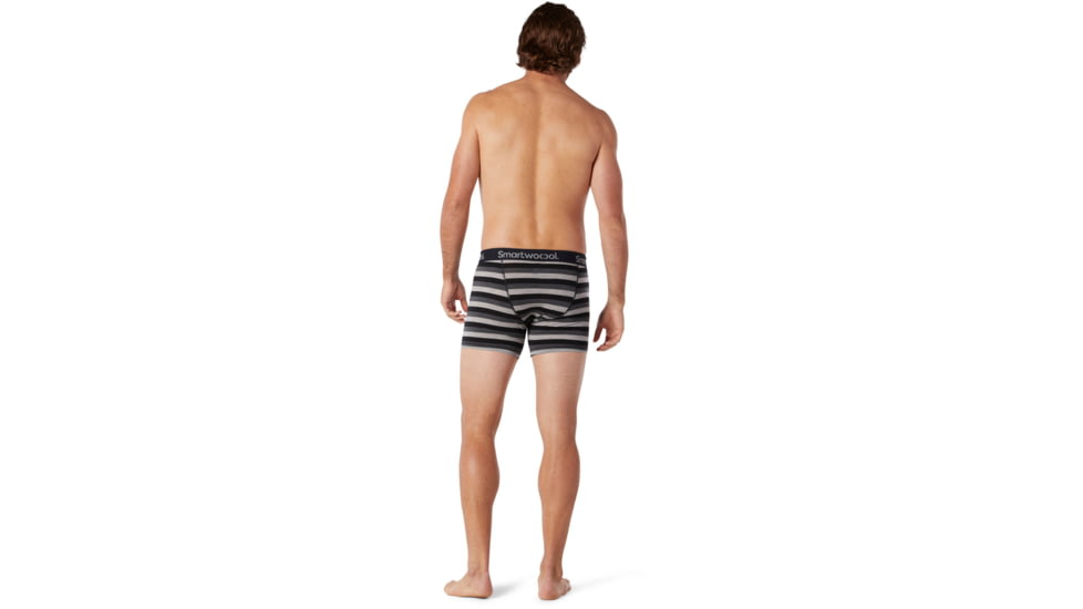Smartwool Merino 150 Boxer Brief Boxed - Mens, Iron Stripe, Extra Large, SW014011D48-XL