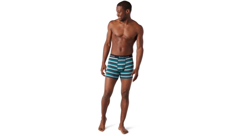 Smartwool Merino 150 Boxer Brief Boxed - Mens, Pacific Stripe, Small, SW014011D55-S