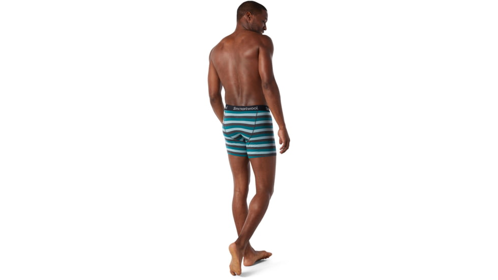 Smartwool Merino 150 Boxer Brief Boxed - Mens, Pacific Stripe, Small, SW014011D55-S