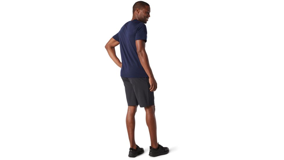 Smartwool Merino 150 Colorblock Short Sleeve - Mens, Deep Navy, 2XL, SW016413092-XXL