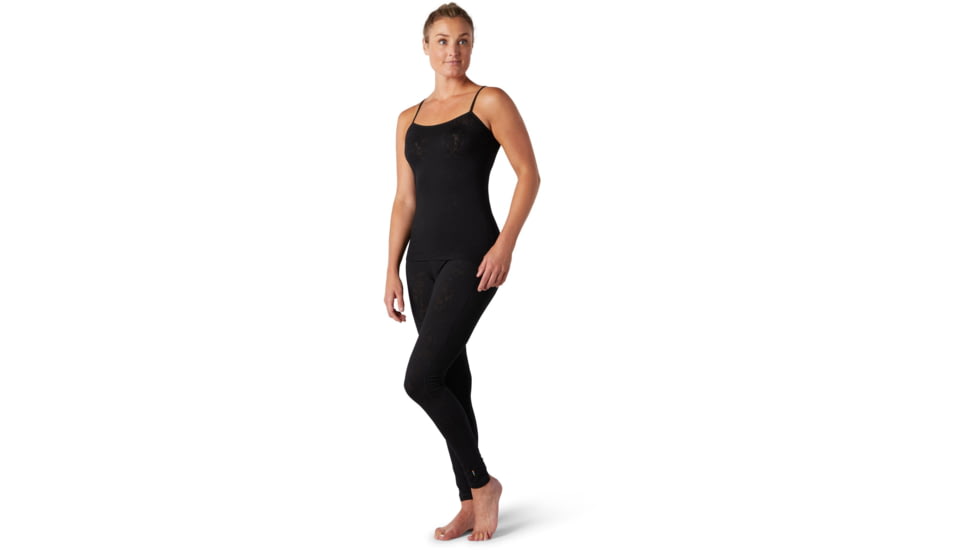 Smartwool Merino 150 Lace Tank - Womens, Black, Extra Small, SW015133001-XS