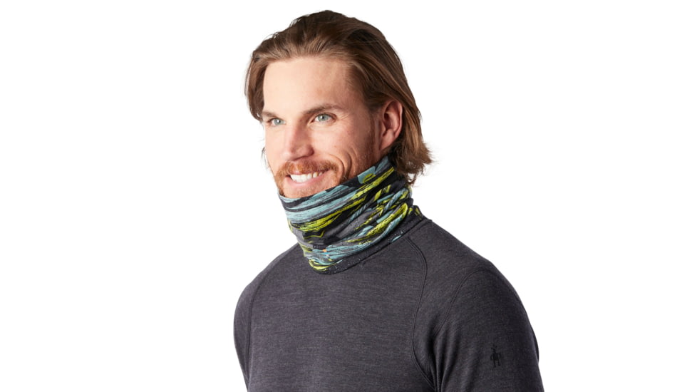 Smartwool Merino 150 Neck Gaiter, Black Canyon Sunset Print, 1FM, SW018028D59-1FM