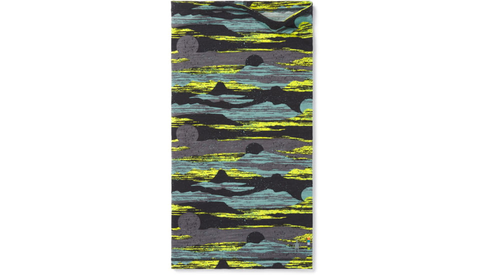 Smartwool Merino 150 Neck Gaiter, Black Canyon Sunset Print, 1FM, SW018028D59-1FM